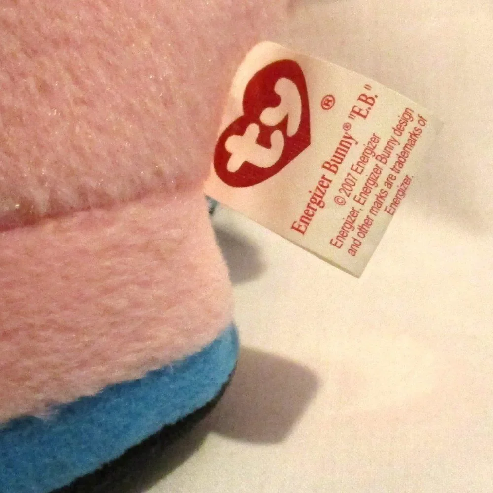 Ty Beanie Baby Energizer Bunny Set of 2
